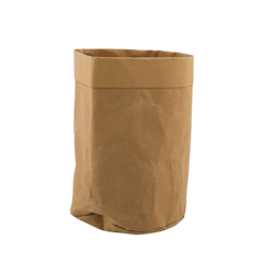 Korg kraftpapper D15cm H10cm brun, 1 st/frp FRANKHUGO