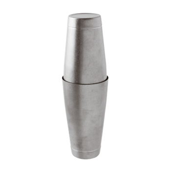 Paderno Shaker tin/halv tin borstat stål 79/59cl, 1st/frp FRANKHUGO