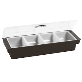 Cocktaildispenser 4-fack B49cm D15cm H9cm plast, 1st/frp FRANKHUGO