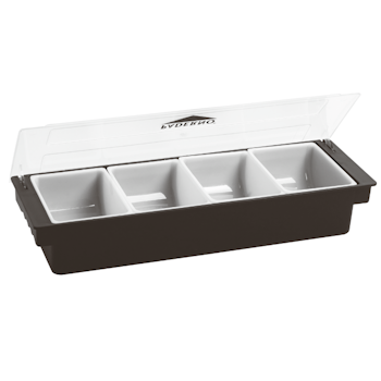 Cocktaildispenser 4-fack B49cm D15cm H9cm plast, 1st/frp FRANKHUGO