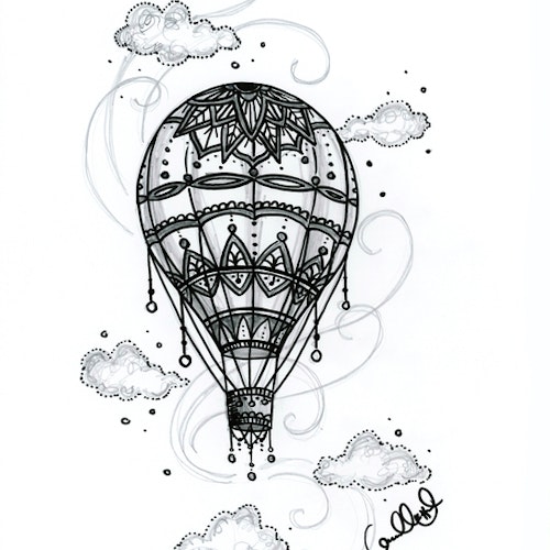 Print - Luftballong
