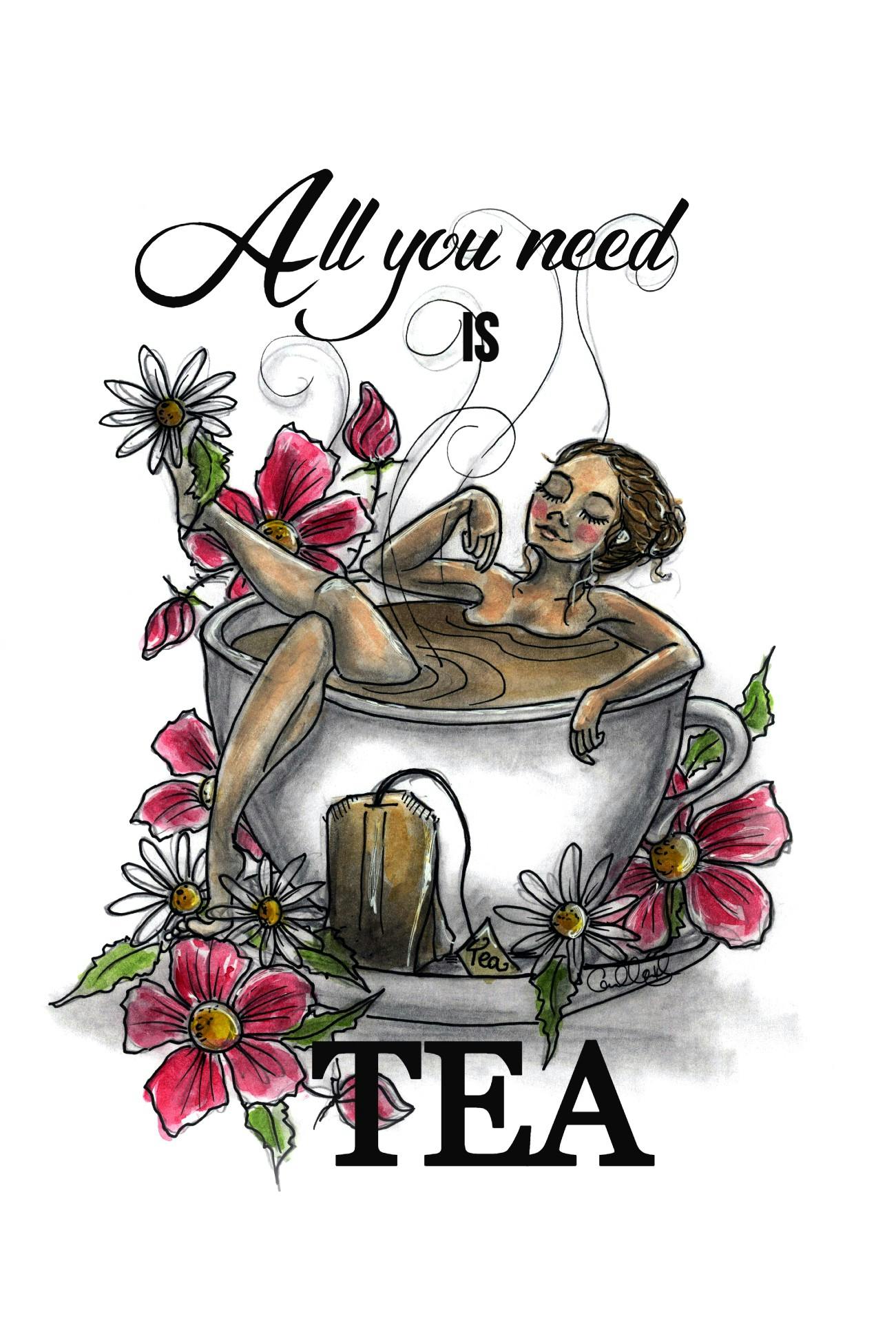 Print Tea - All you need is tea