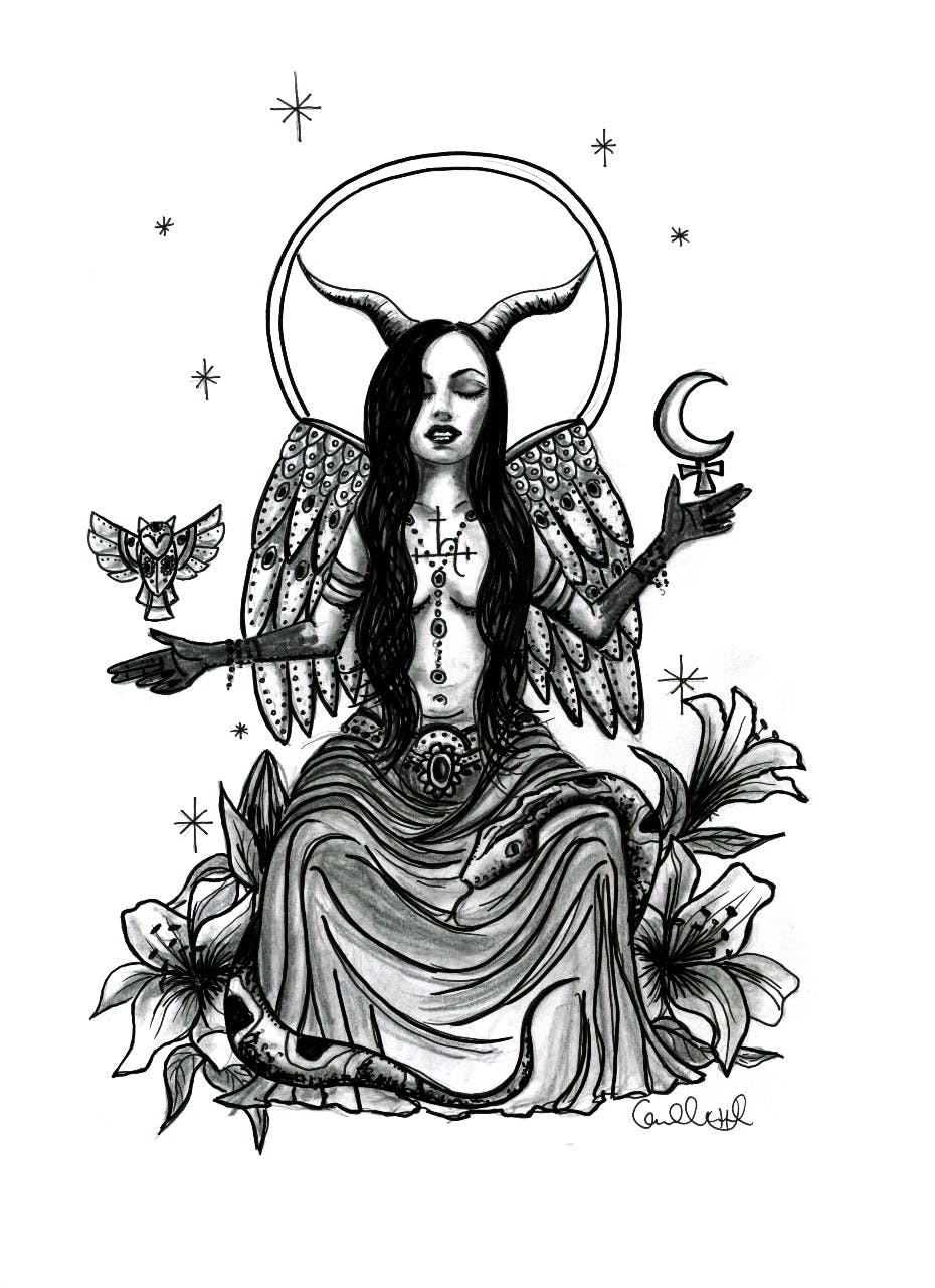 Print Lilith - Den första femenisten
