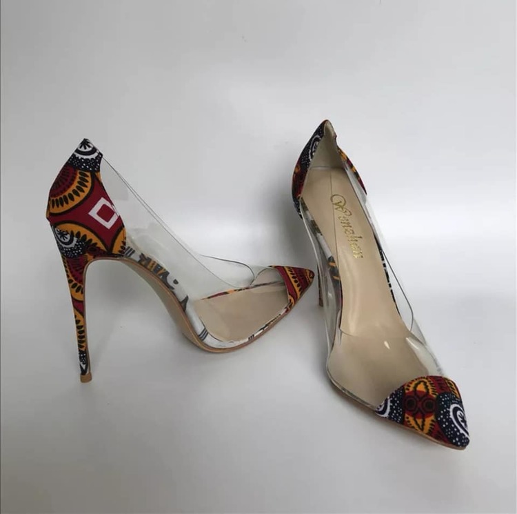 Shoe/bag african design