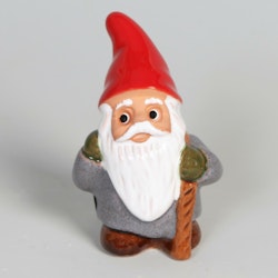 Tomte går på tur