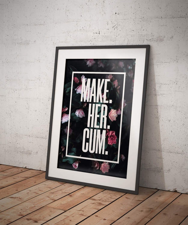 Make Her Cum Poster