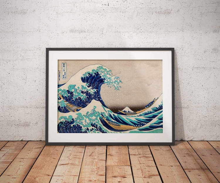 The Great Wave Poster