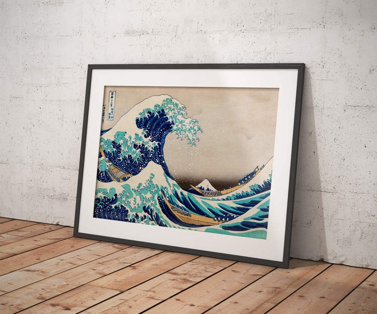 The Great Wave Poster