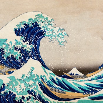 The Great Wave Poster