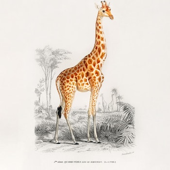 Giraffe Poster