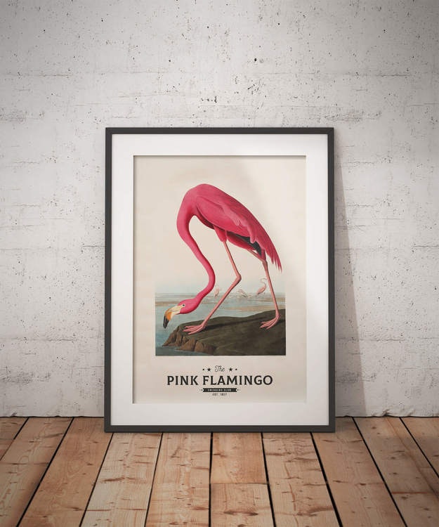 The Pink Flamingo Swingers Club Poster