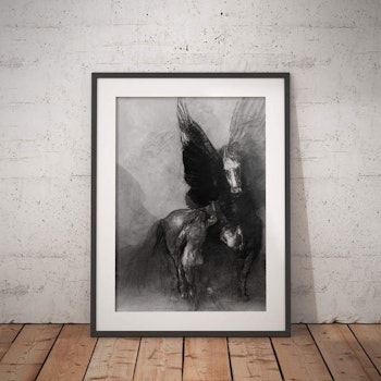 Pegasus & Bellerophon Poster