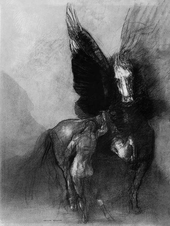 Pegasus & Bellerophon Poster