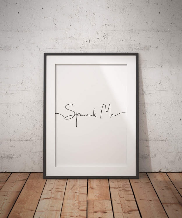 Spank Me Poster