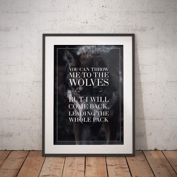 Wolf Poster