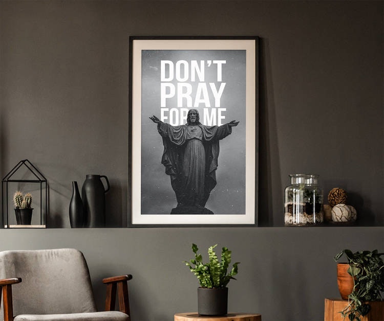 Don't Pray For Me Poster