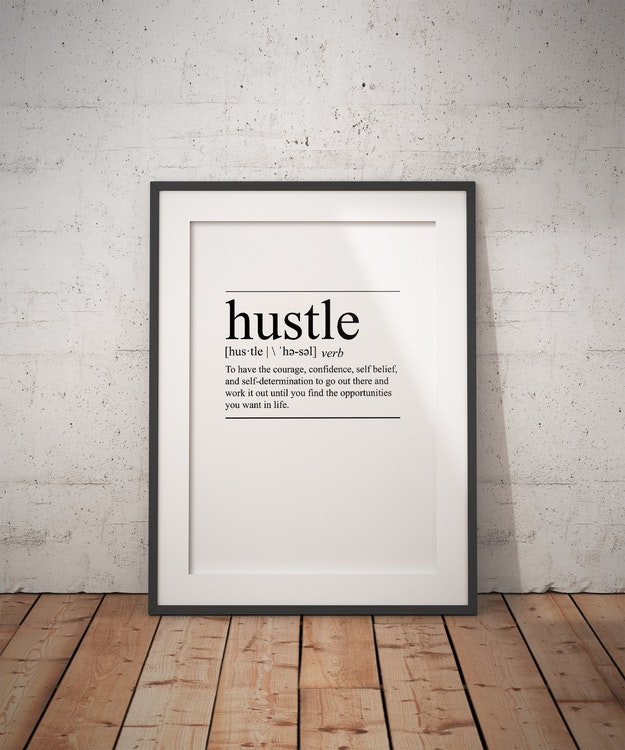 Hustle Poster