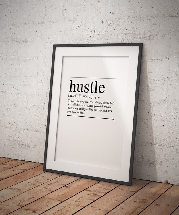 Hustle Poster