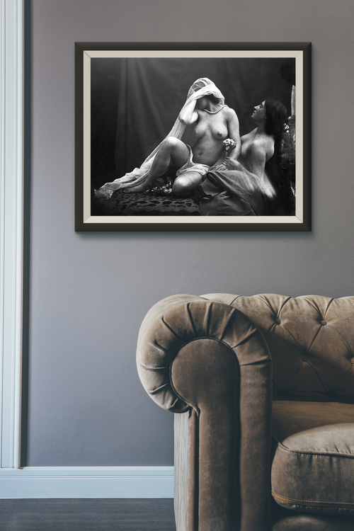 Two Nude Women Poster