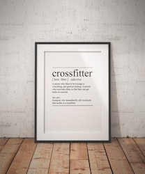 Crossfitter Poster