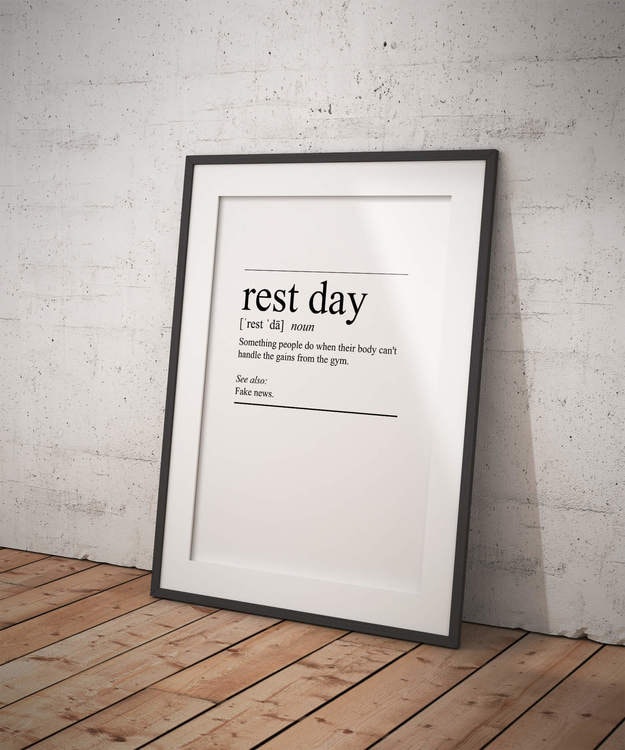 Rest Day Poster