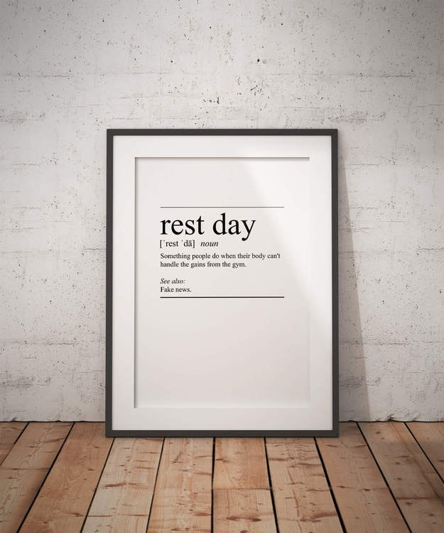 Rest Day Poster