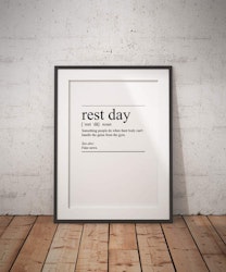 Rest Day Poster