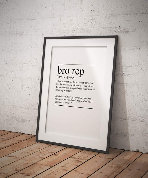 Bro Rep Poster