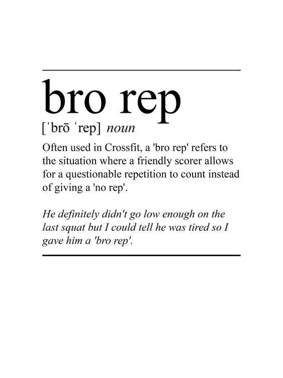 Bro Rep Poster