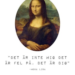 Det Är Inte Mig Det Är Fel På, Det Är Dig Poster