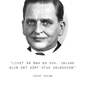 Livet Är Som En Kuk, Ibland Blir Det Hårt Utan Anledning Poster