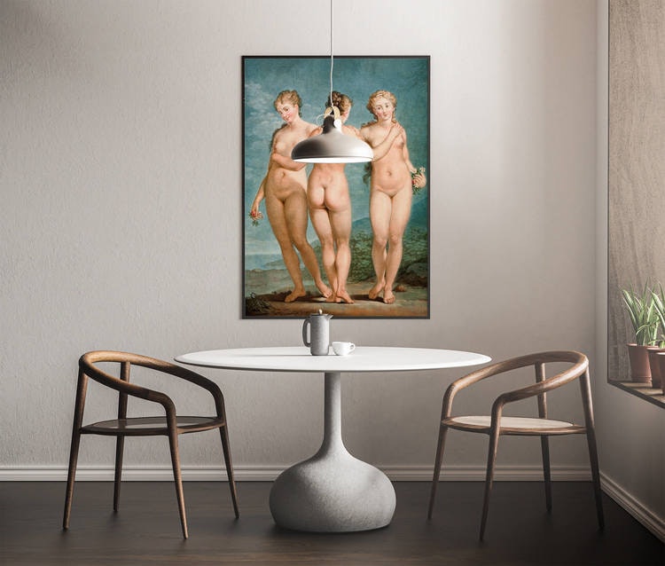 Nude Trio Poster