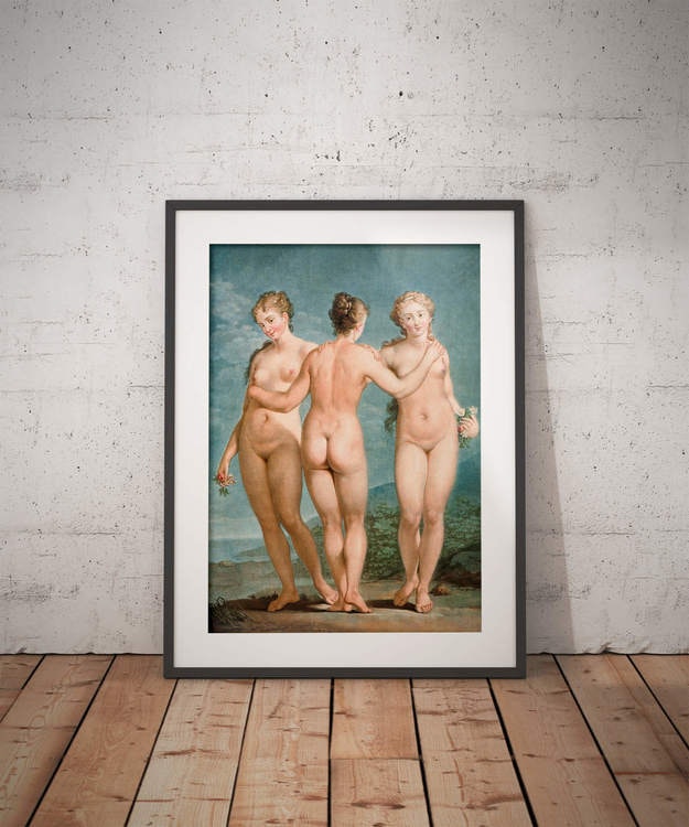 Nude Trio Poster