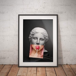 Statue Lollipop Poster