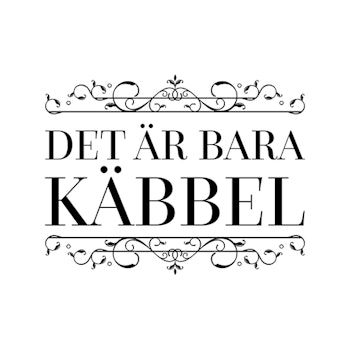 Det Är Bara Käbbel Poster