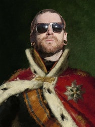 Porträtt Med Eget Citat - King Poster