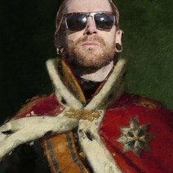 Porträtt Med Eget Citat - King Poster