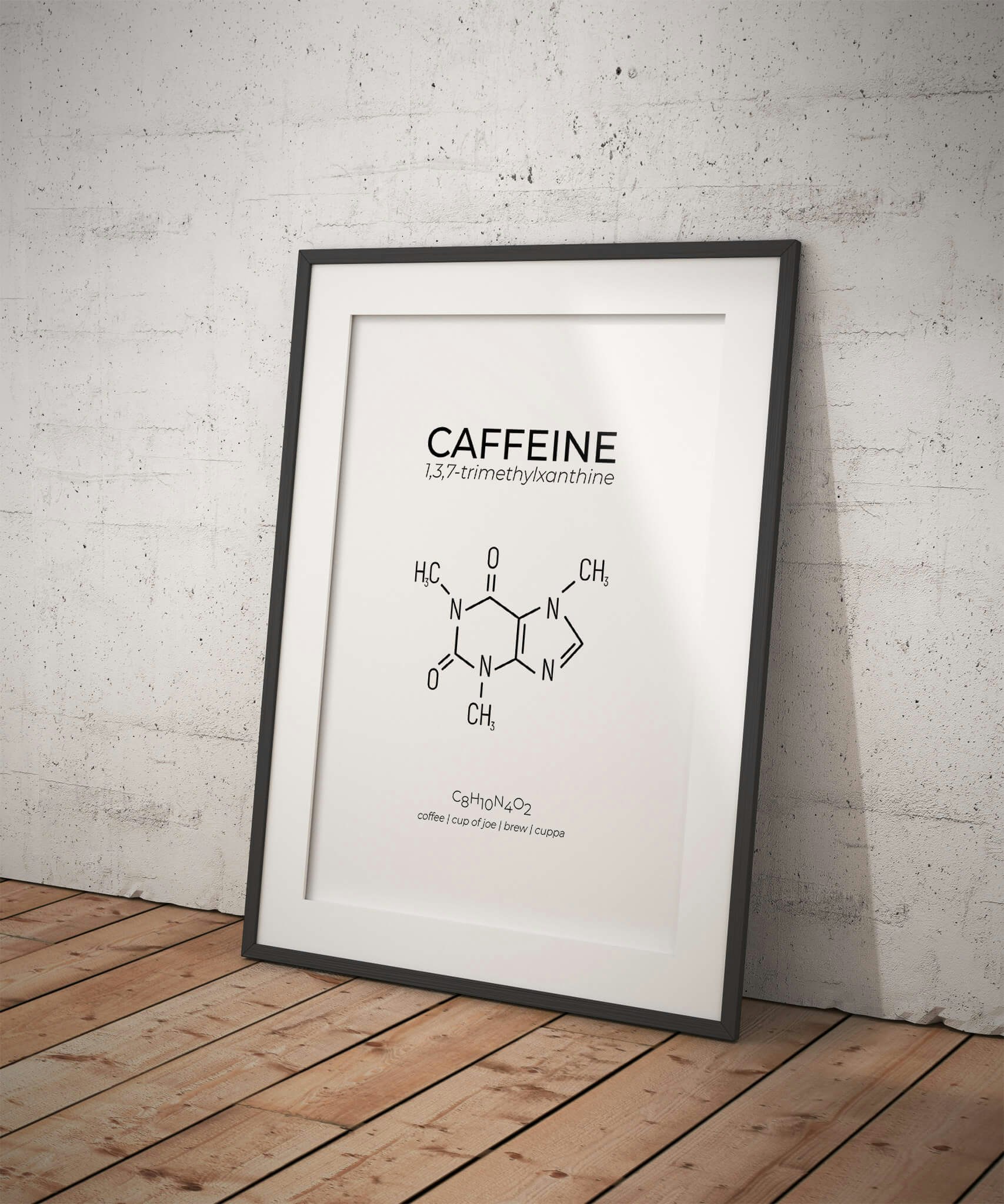 Caffeine - Kemi Poster