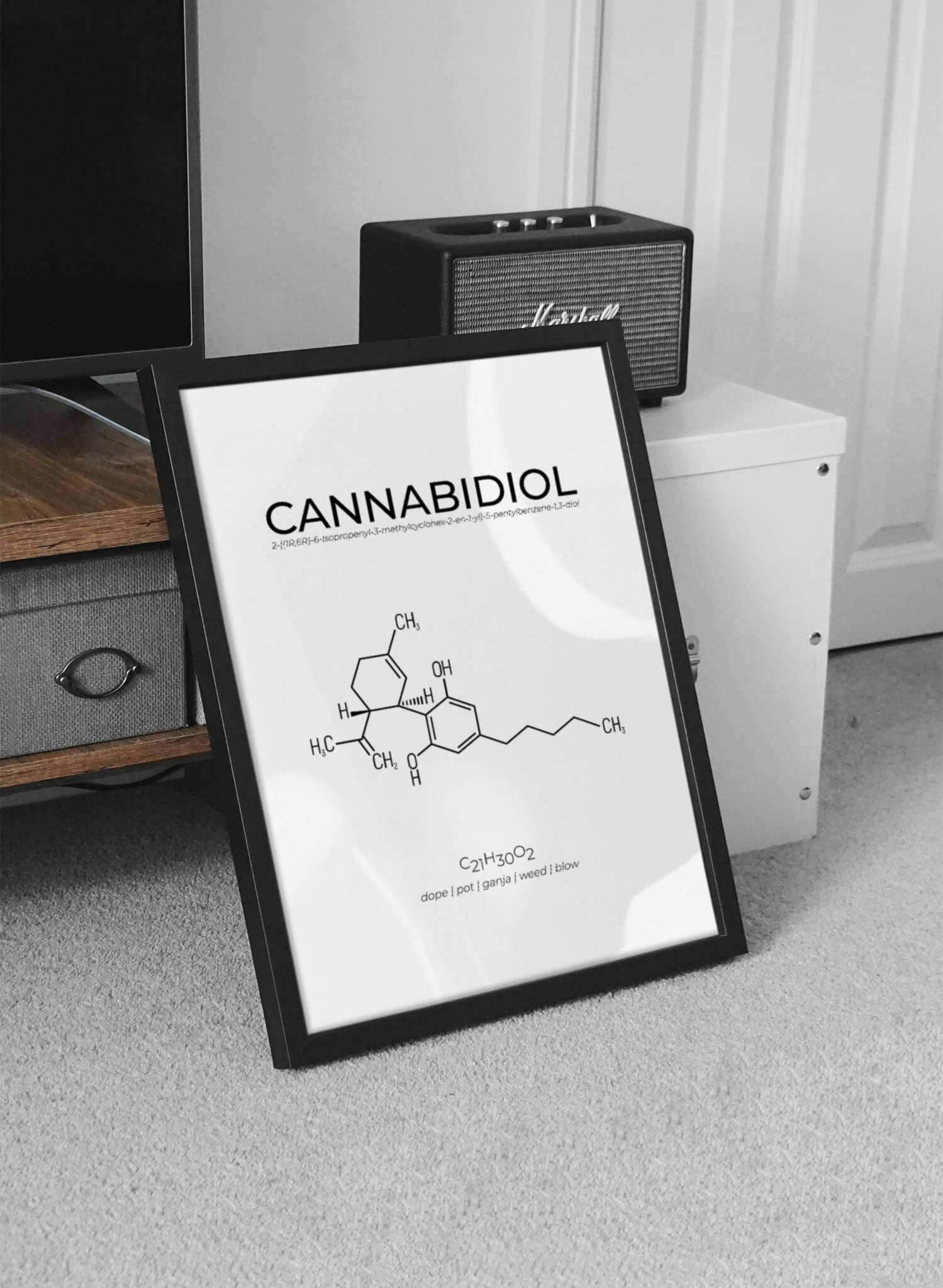 Cannabidiol - Kemi Poster