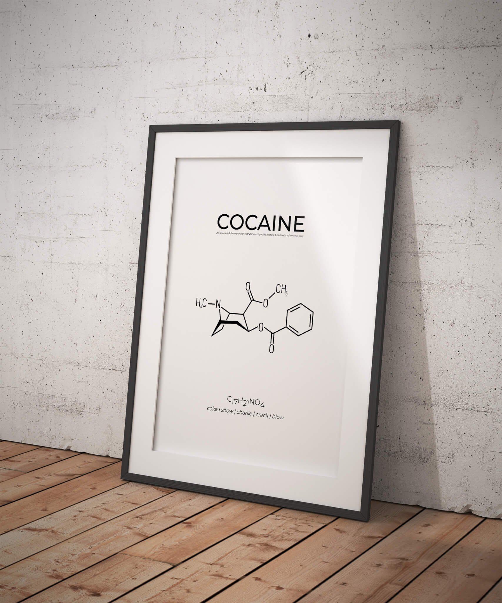 Cocaine - Kemi Poster