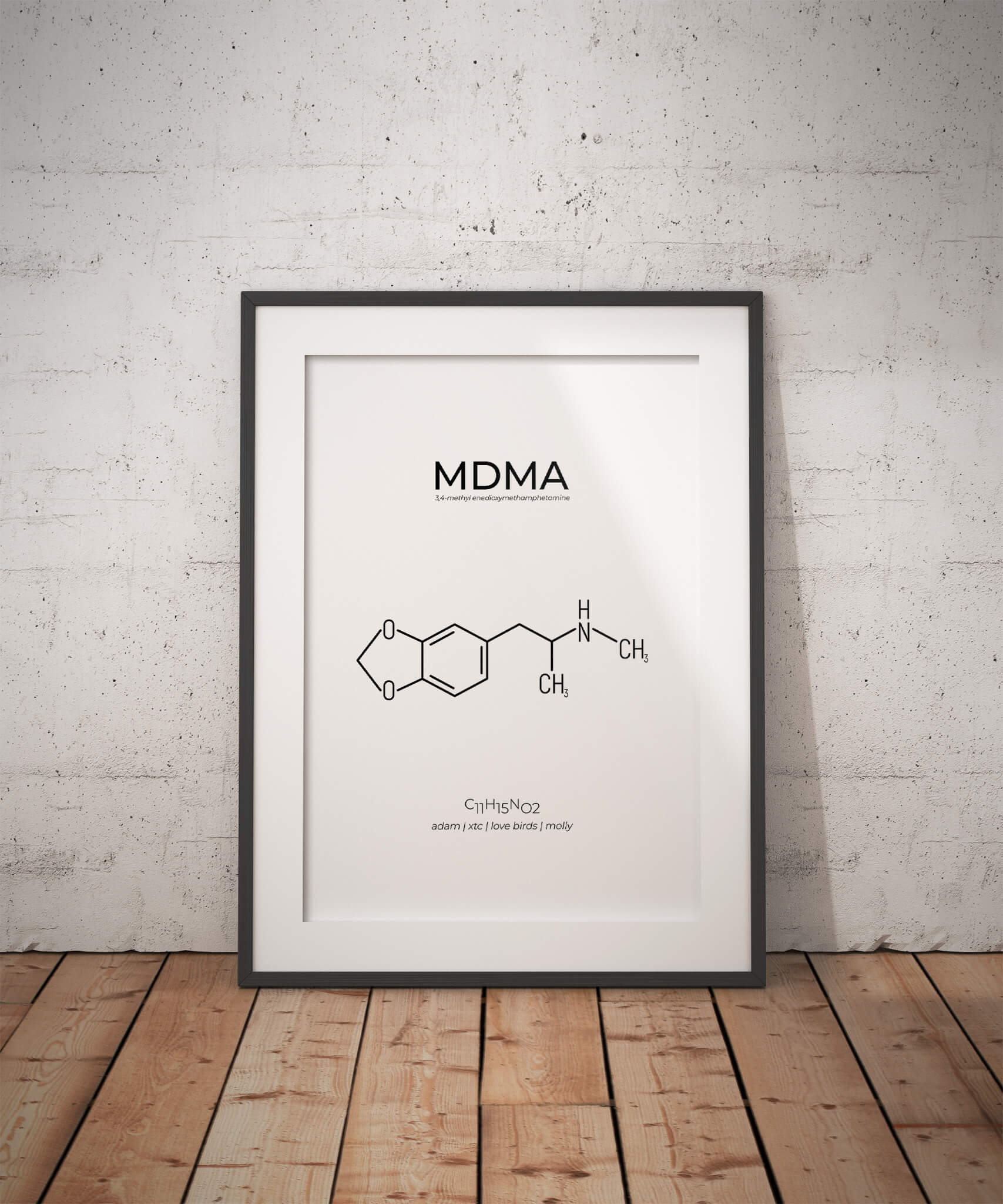 MDMA - Kemi Poster
