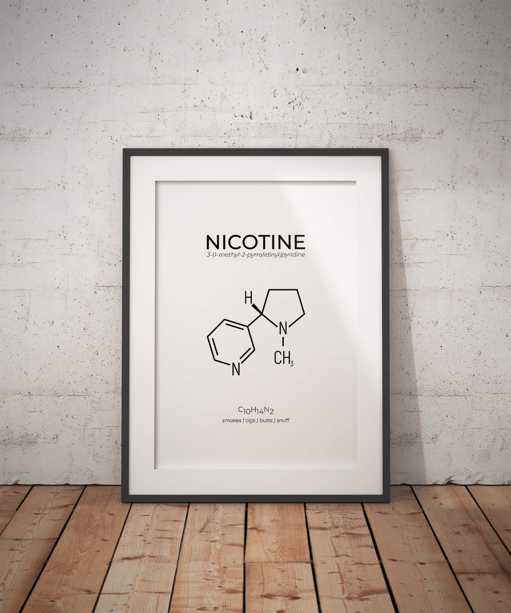 Nicotine - Kemi Poster