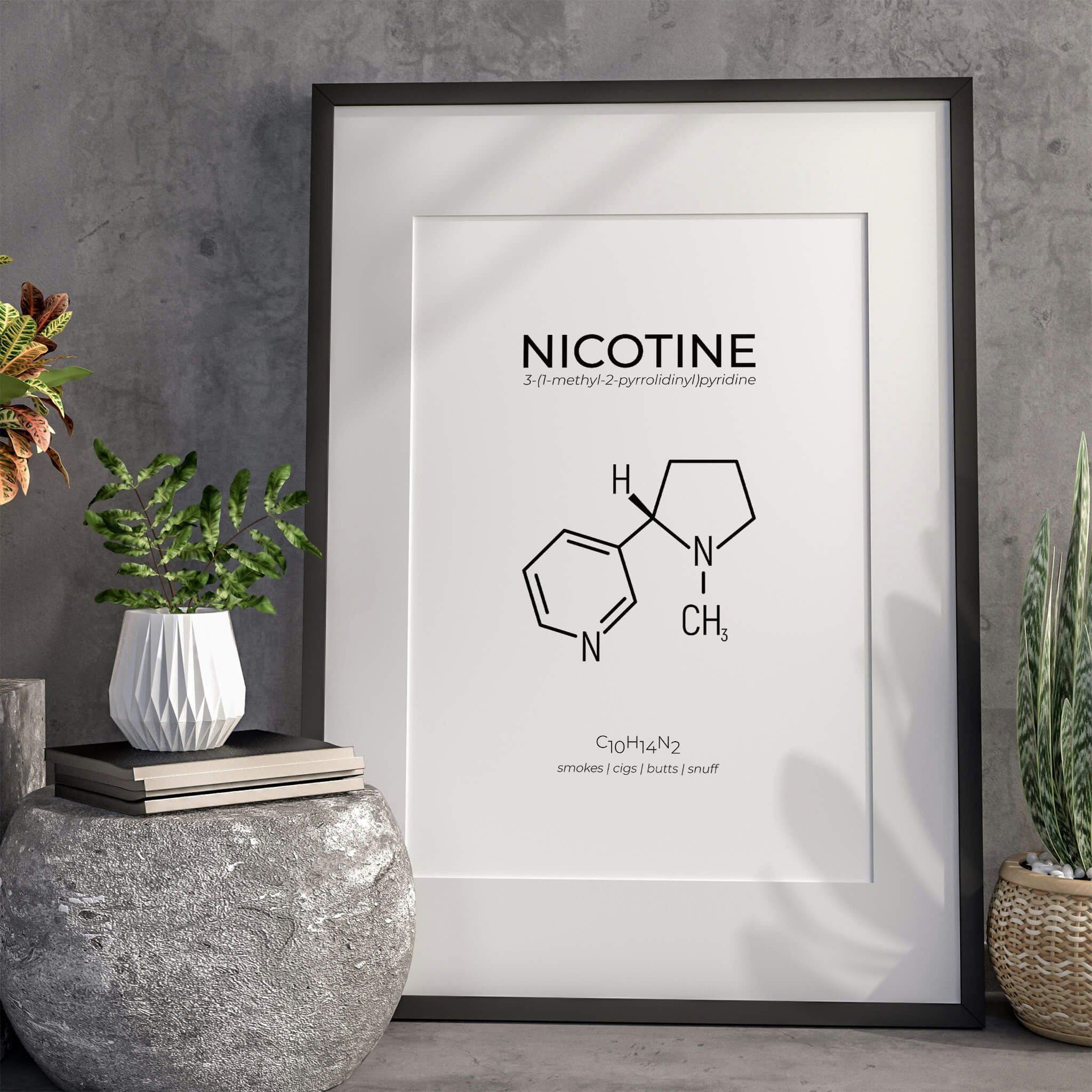 Nicotine - Kemi Poster