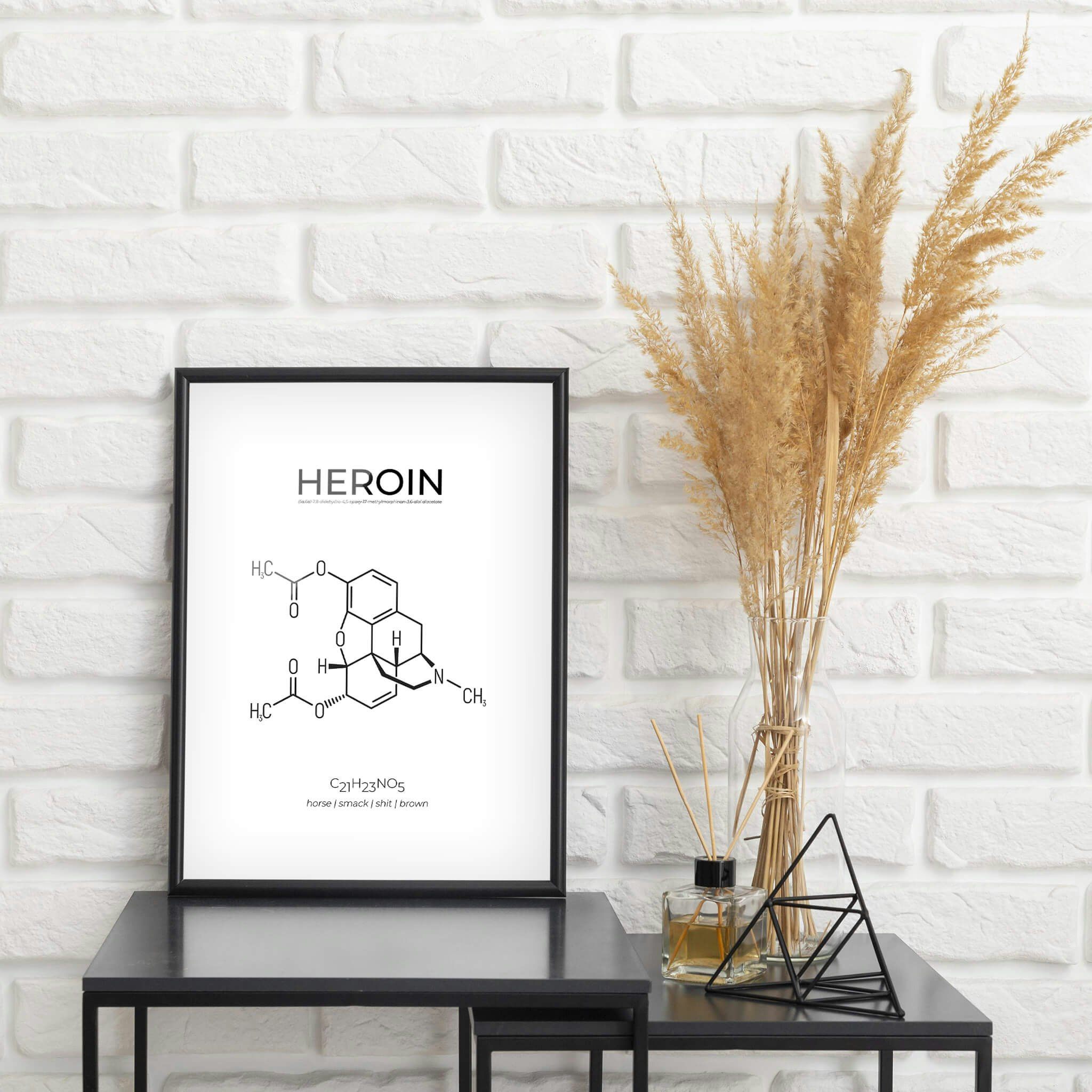 Heroin - Kemi Poster