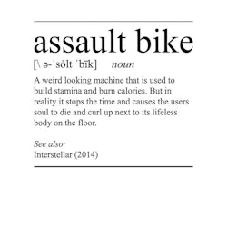 Assault Bike Poster
