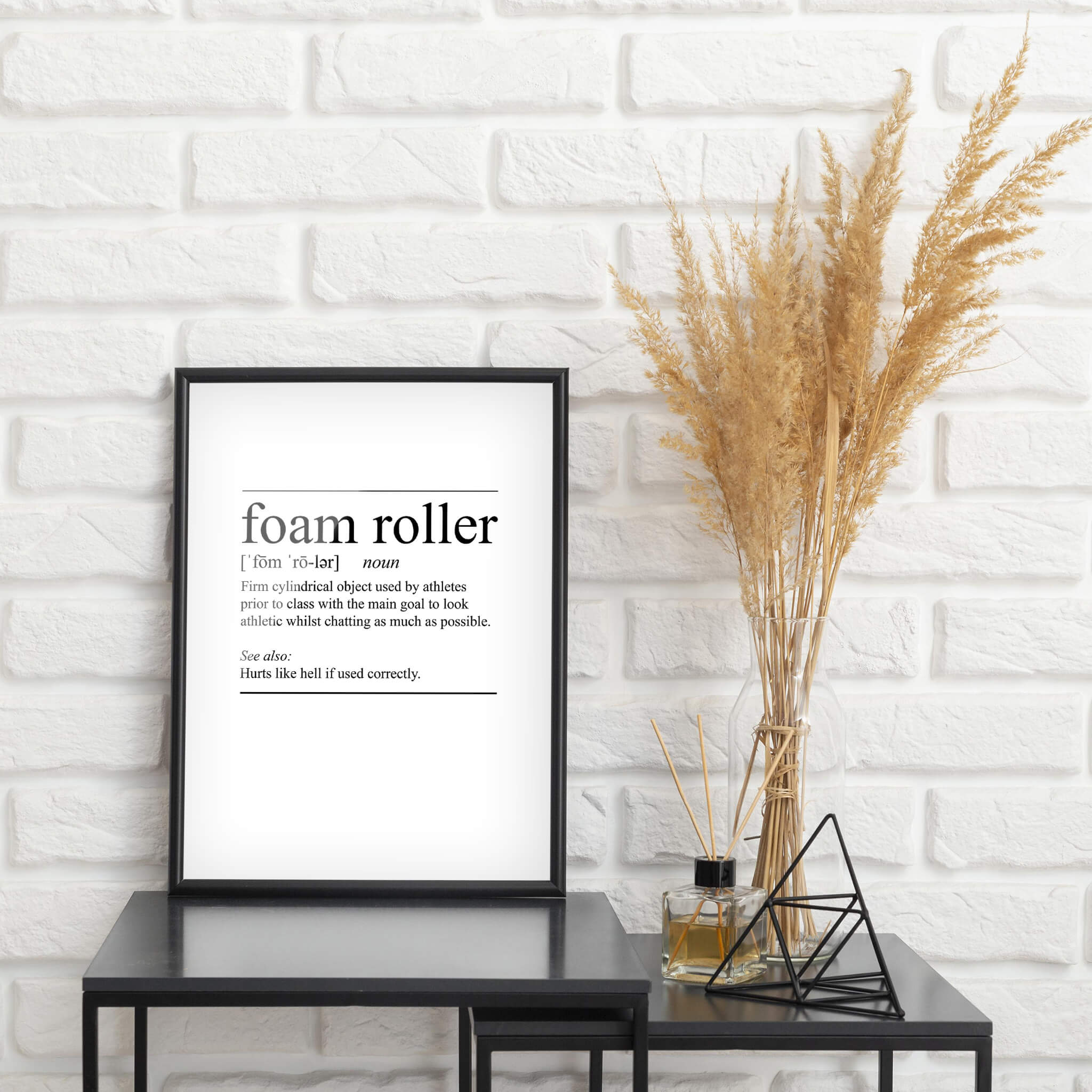 Foam Roller Poster