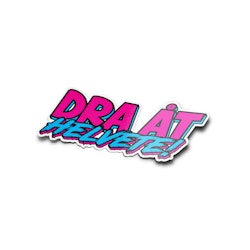 Dra Åt Helvete - Synthwave - Sticker