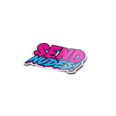 Send Nudes - Synthwave - Sticker