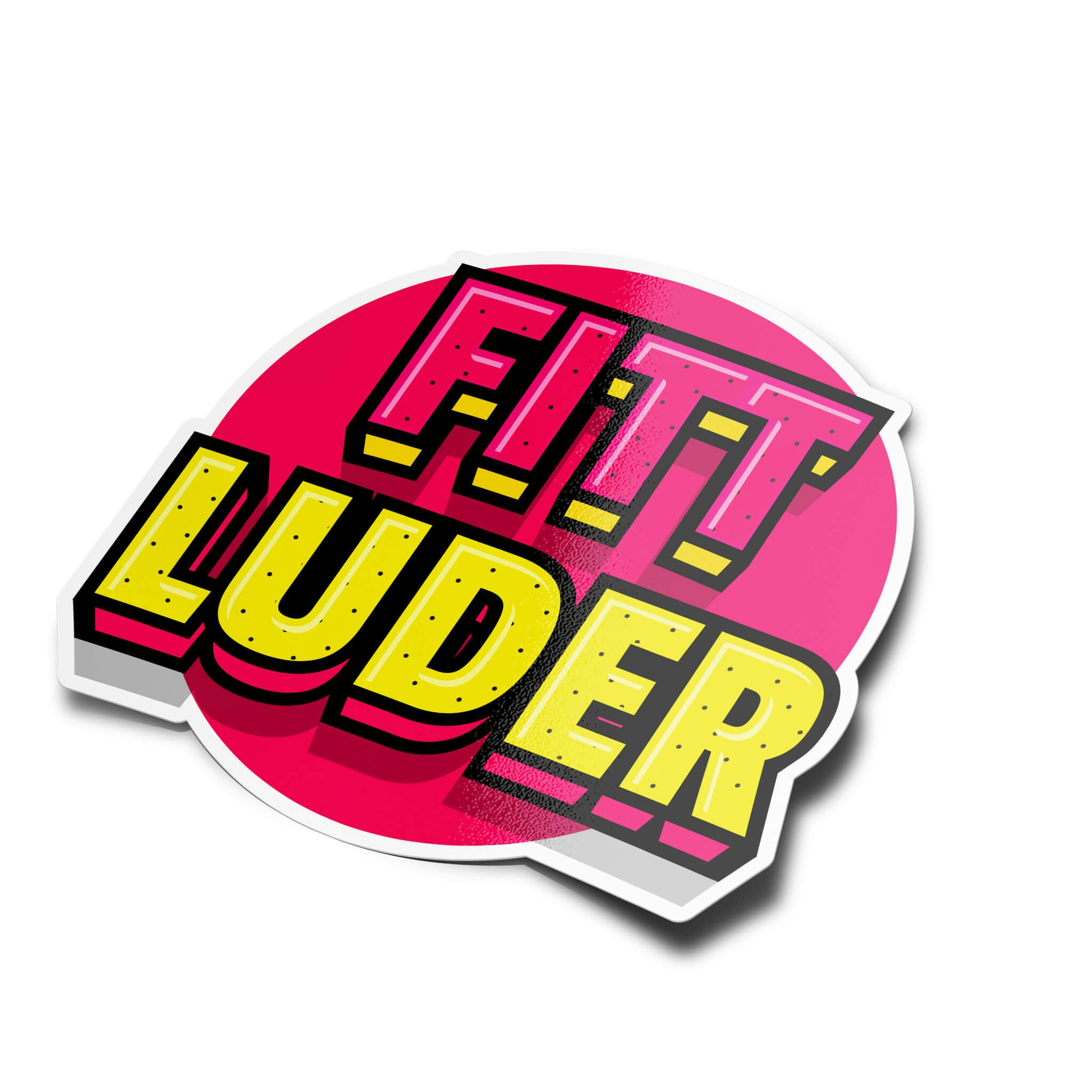 Fittluder - Sticker