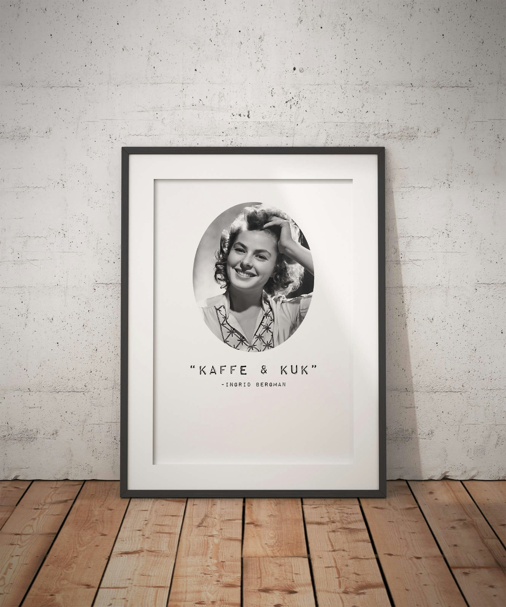 Kaffe & Kuk Poster